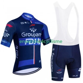 Tenue Maillot + Cuissard à Bretelles Fdj Groupama 2024